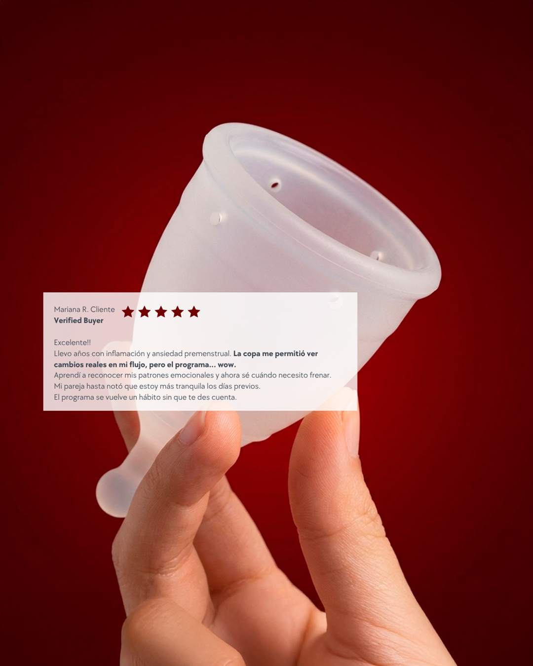 Grial Sagrado: Copa menstrual